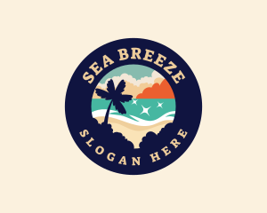 Outdoor Beach Shore logo design