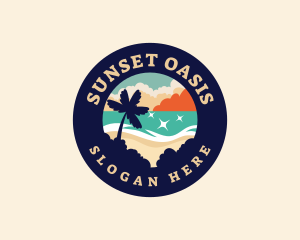 Outdoor Beach Shore logo design