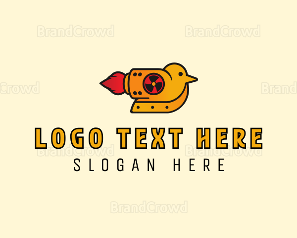 Rocket Powered Duck Logo