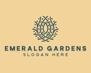 Environmental Nature Planting logo design