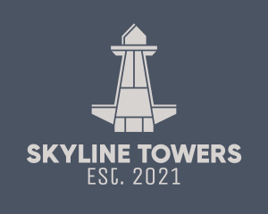 Tower Building Realtor logo design