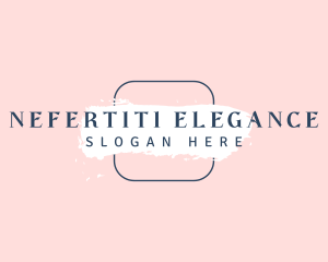 Elegant Paint Brush logo design