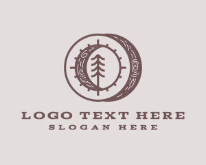 Wood - Tree Wood Watch logo design