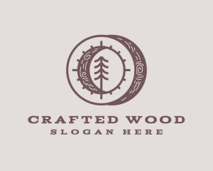 Tree Wood Watch logo design