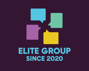 Group - Group Chat Application logo design