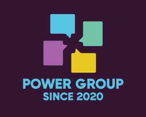 Group Chat Application logo design