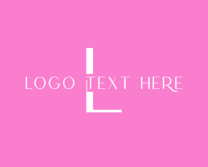 Vlog - Feminine Beauty Brand logo design