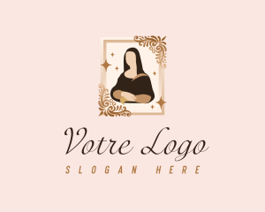 Portrait Art Painting Logo