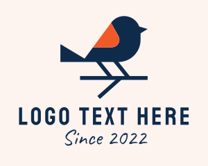 Zoology - Canary Bird Aviary logo design