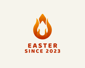 Orange - Fire Safety Symbol logo design