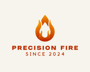 Fire Safety Symbol logo design