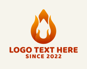 Fire - Fire Safety Symbol logo design