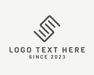 Paper - Minimalist Steel Construction logo design