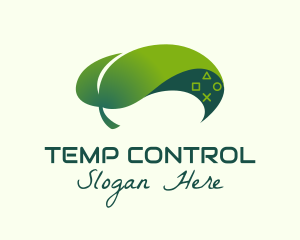 Leaf Game Controller logo design