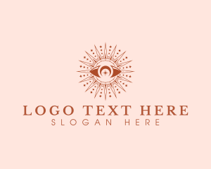 Mystical - Moon Eye Mystical logo design