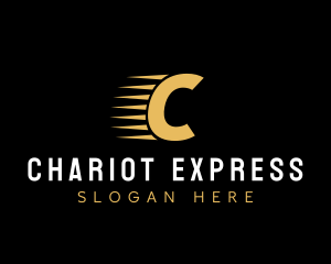 Express Courier Company logo design