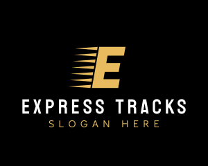 Express Courier Company logo design