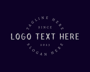 Crafting - Rustic Casual Business logo design