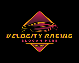 Racing Automotive Vehicle logo design