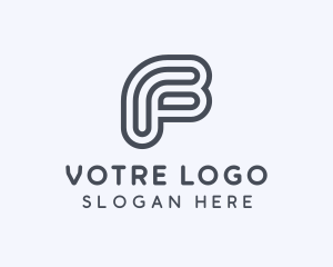 Generic Brand Letter F Logo