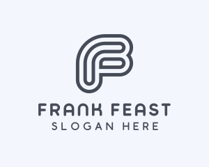 Generic Brand Letter F logo design