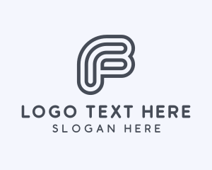 Creative - Generic Brand Letter F logo design