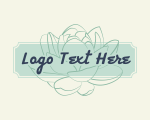 Flower Shop - Lotus Floral Banner logo design