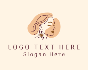 Eyebrow - Elegant Beautiful Lady logo design