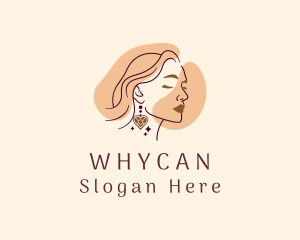 Eyebrow - Elegant Beautiful Lady logo design