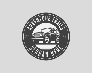 Offroad - Jeep Car Transportation logo design