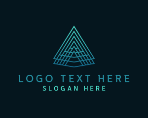Tech Pyramid Developer logo design