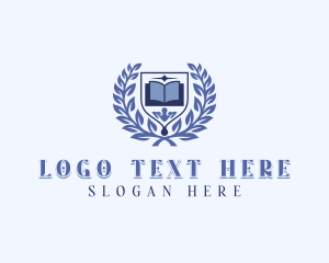 Review Center - Educational Learning Tutor logo design