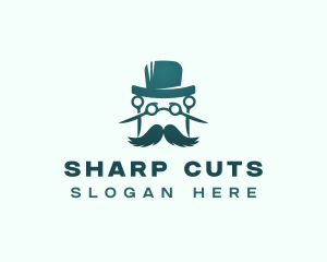 Cut - Haircut Stylist Barbershop logo design