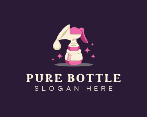 Bottle - Breast Pump Bottle logo design