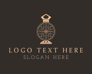 Perfumer - Ornate Perfume Bottle logo design