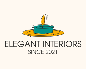 Handcrafted Tealight Decor logo design