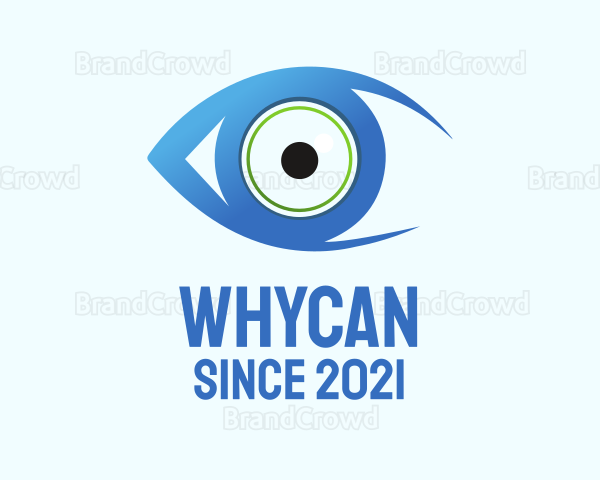 Blue Eye Ophthalmologist Logo