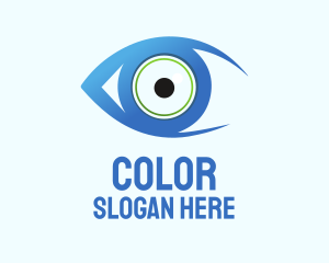 Blue Eye Ophthalmologist  Logo