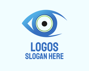 Blue Eye Ophthalmologist  Logo