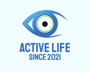 Vision - Blue Eye Ophthalmologist logo design