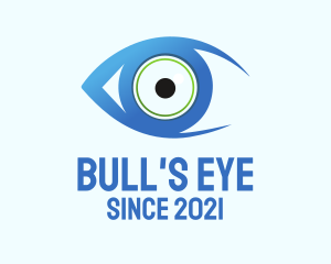 Blue Eye Ophthalmologist  logo design