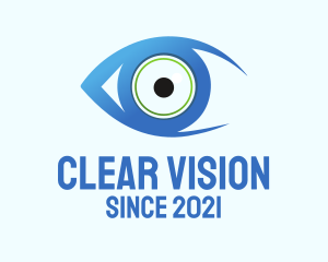 Ophthalmologist - Blue Eye Ophthalmologist logo design