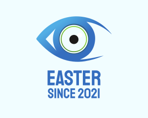 Eagle Eye - Blue Eye Ophthalmologist logo design