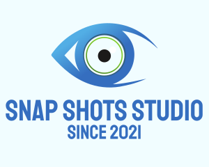 Visual Clinic - Blue Eye Ophthalmologist logo design