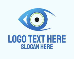 Blue Eye Ophthalmologist  Logo