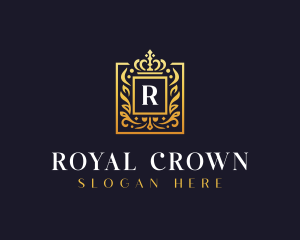 Crown Monarch Royalty logo design