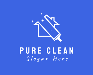 Housekeeping Cleaning Service logo design