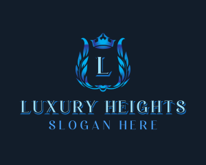 Luxury Ornamental Crest logo design