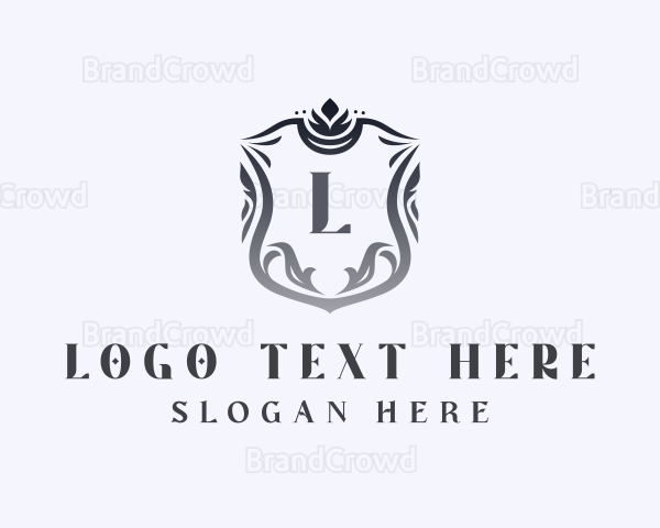 Luxury Ornamental Crest Logo