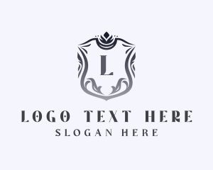 Luxe - Luxury Ornamental Crest logo design